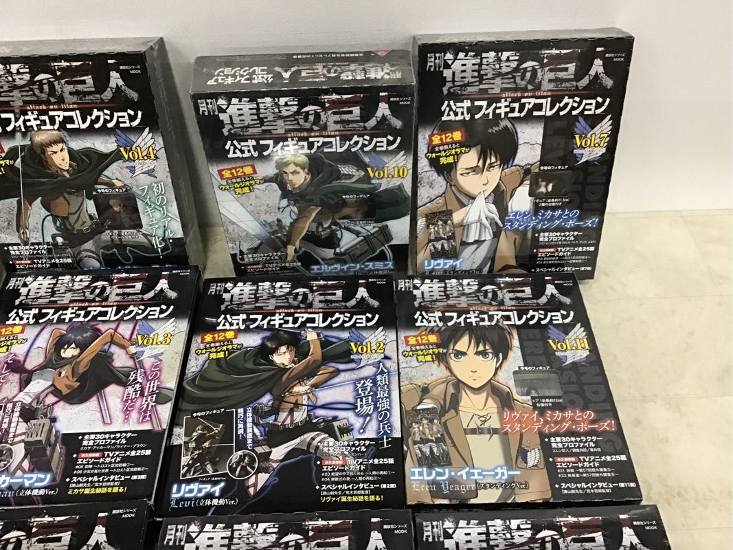 1円〜 同梱不可 ジャンク 月刊 進撃の巨人 公式フィギュアコレクション_画像2