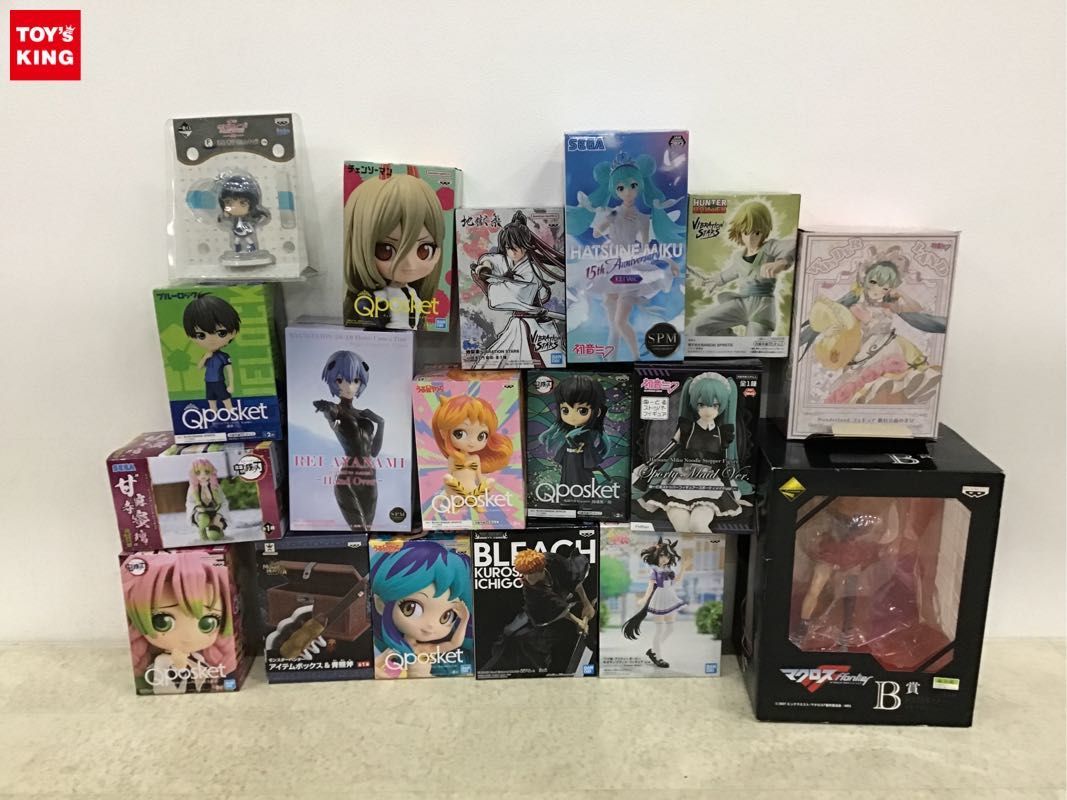 1円〜 同梱不可 ジャンク 一番くじフィギュア等 マクロスF、初音ミク、うる星やつら 他_画像1