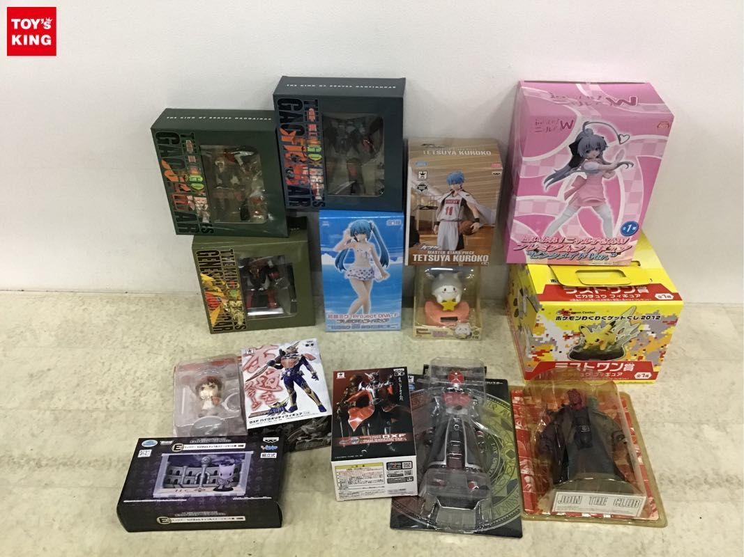 1円〜 同梱不可 ジャンク プレミアムフィギュア等 這いよれ!ニャル子さん、ポケモン、仮面ライダー鎧武 他_画像1