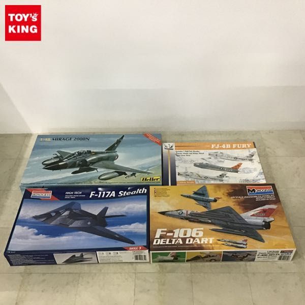 1円〜 モノグラム 1/48 F-106 DELTA DART、F-117A Stealth 他_画像1