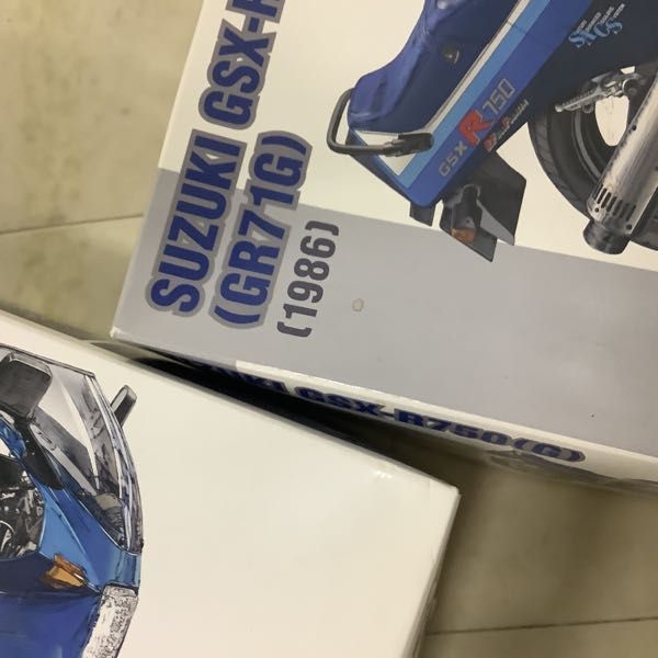 1円〜 ハセガワ 1/12 スズキ RG400Γ 前期型、GSX-R750 G GR71G 他_画像5