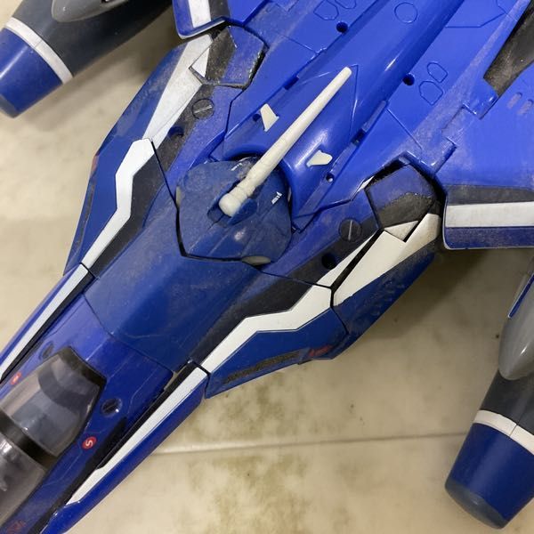 1円〜 ジャンク 箱無 バンダイ DX超合金 マクロスF VF-25G メサイアバルキリー ミハエル・ブラン機、トルネードパーツ_画像7