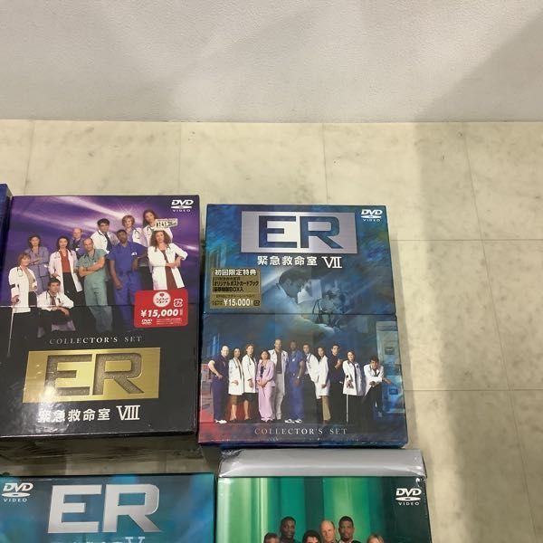 1円〜 訳あり DVD コレクターズセット 緊急救命室 V、VI 、VII、VIII、IX、X_画像3