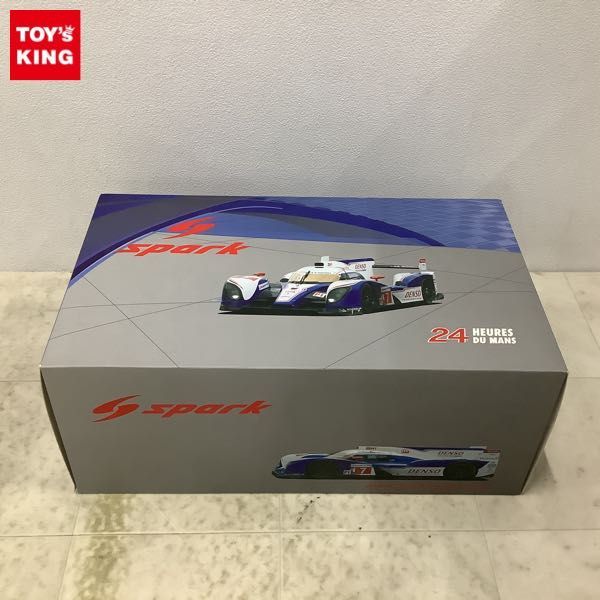 1円〜 スパーク 1/18 トヨタ TS030 ハイブリッド #7 トヨタレーシング LM 2012_画像1