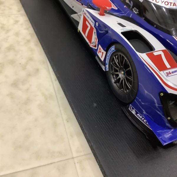 1円〜 スパーク 1/18 トヨタ TS030 ハイブリッド #7 トヨタレーシング LM 2012_画像6