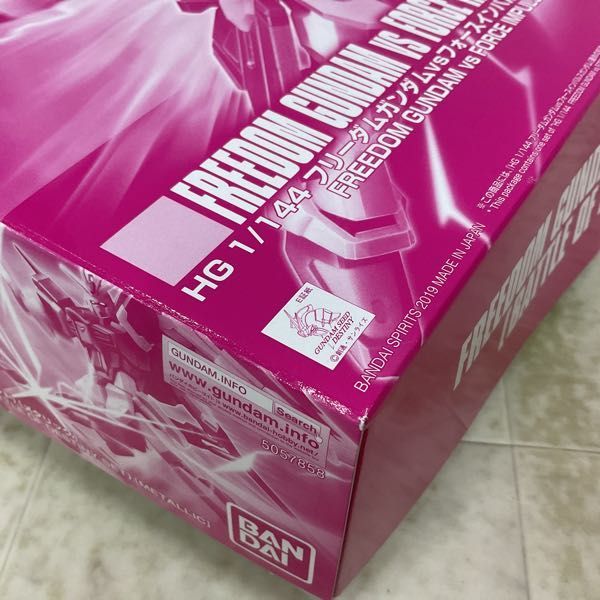 1円〜 HGUC 1/144 機動戦士ガンダムSEED DESTINY フリーダムガンダムvsフォースインパルスガンダム(運命の対決セット) メタリック_画像3