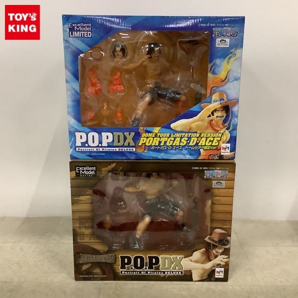 1円〜 未開封 P.O.P DX/POP ONE PIECE ポートガス・D・エース、ポートガス・D・エース ドームツアー限定Ver._画像1