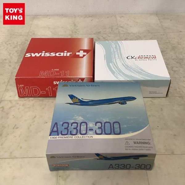 1円〜 ドラゴンウイングス 等 1/400 Vietnam Airlines A330-300 swissair ＋ MD-11 他_画像1