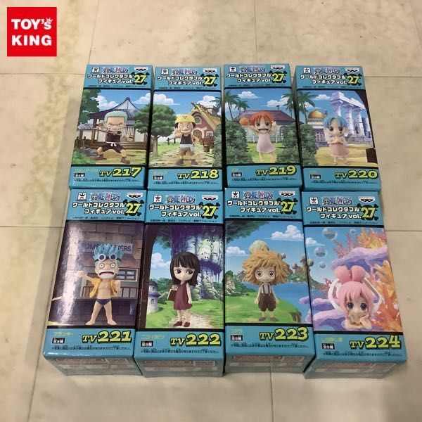 1円〜 未開封 ONE PIECE ワールドコレクタブルフィギュア vol.27 全6種 コンプ_画像1