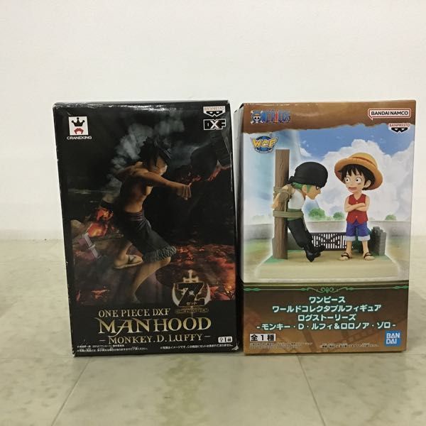 1円〜 未開封含 ONE PIECE ワールドコレクタブルフィギュア ログストーリーズ ゾロVSミホーク、FILM RED 戦光絶景 シャンクス他_画像4