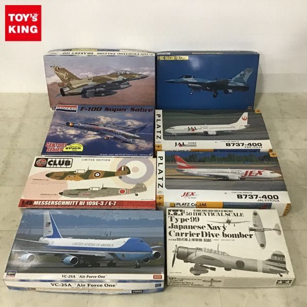 1円〜 ハセガワ 等 1/200 他 VC-25A エアフォースワン、JAL 日本航空 B737-400 フラワージェット 等_画像1