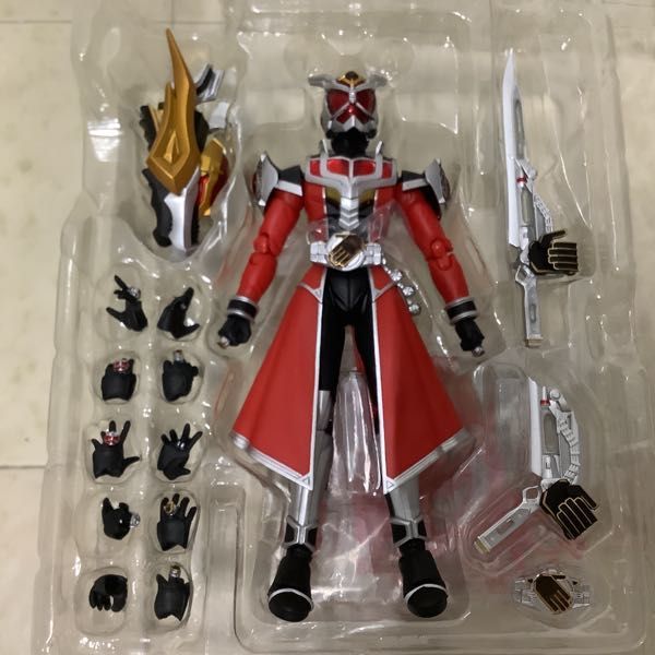 1円〜 バンダイ S.H.Figuarts 仮面ライダー龍玄・黄泉 ヨモツヘグリアームズ、仮面ライダー ウィザード フレイムドラゴン_画像7