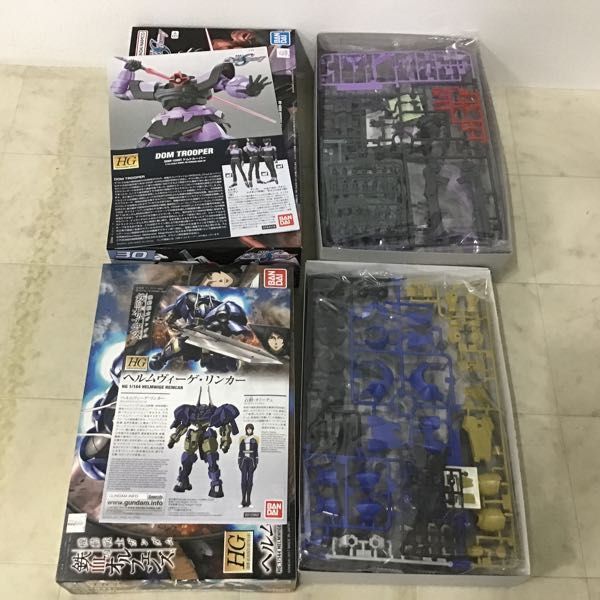 1円〜 HG 1/144 ドムトルーパー、ヘルムヴィーゲ・リンカー 他_画像2