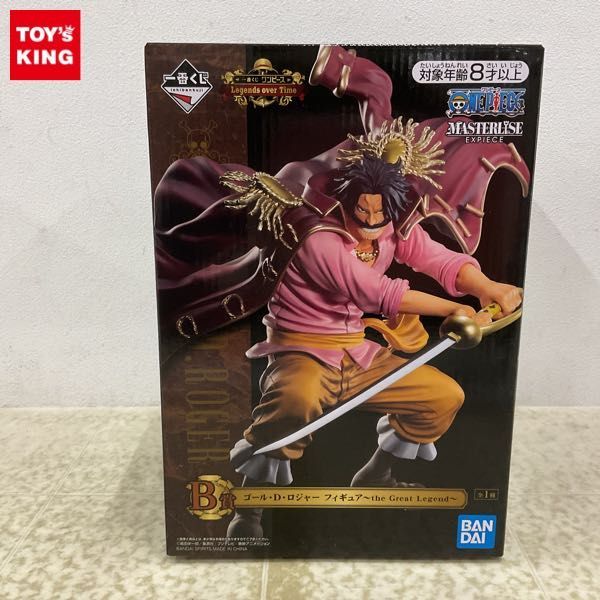 1円〜 未開封 一番くじ ONE PIECE Legends over Time B賞 ゴール・D・ロジャー フィギュア the Great Legend_画像1