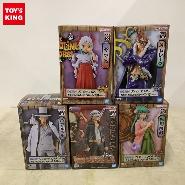 1円〜 未開封含 ONE PIECE DXF THE GRANDLINE CHILDREN ワノ国 vol.3 ヤマト、DXF THE GRANDLINE LADY ワノ国 vol.12 光月 日和 他_画像1