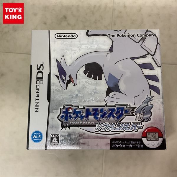 1円〜 DS ポケットモンスター ソウルシルバー ポケウォーカー付き_画像1