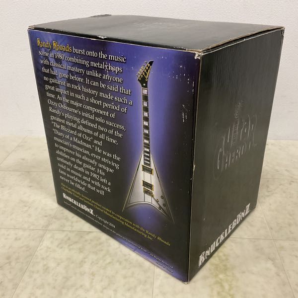 1円〜 knuckleBonz ナックルボンズ Guitar Hero Randy Rhoads ランディ・ローズ_画像9