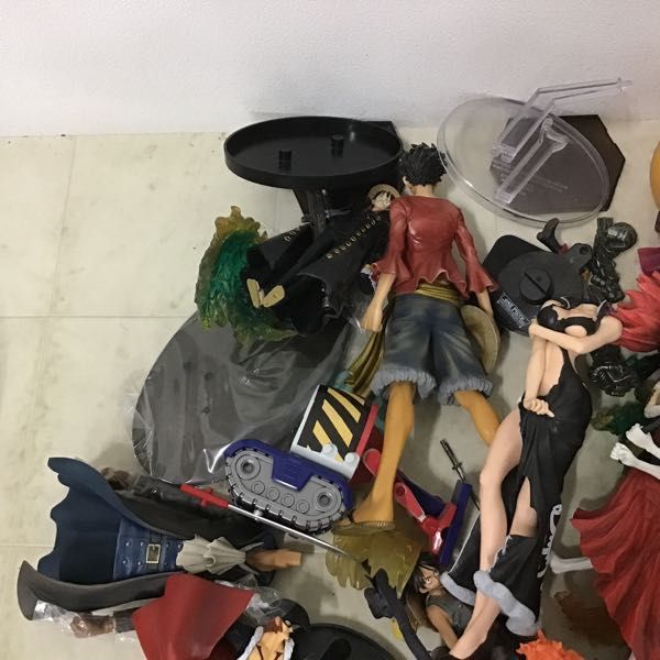 1円〜 訳あり ジャンク ONE PIECE等 フィギュア モンキー・D・ルフィ シャンクス サボ ユースタス・キャプテン キッド カイドウ 他_画像2