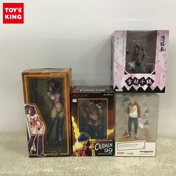 1円〜 マックスファクトリー 1/8 ガンソード カルメル99、ムービック 1/10 薄桜鬼 雪村千鶴 合戦Ver.他_画像1