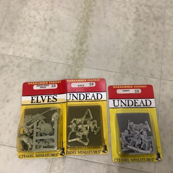 1円〜 ダンジョン&ドラゴンズ ミニチュア GNOME THIEVES 2 PCS、ウォーハンマー CITADEL MINIATURES UNDEAD他_画像4