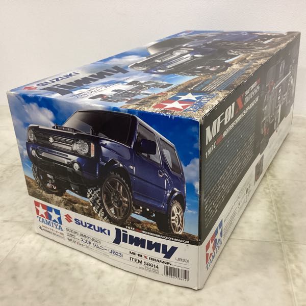 1円〜 タミヤ 1/10 電動RC 4WDオフロードカー スズキ ジムニー JB23 MF-01 Xシャーシ_画像8