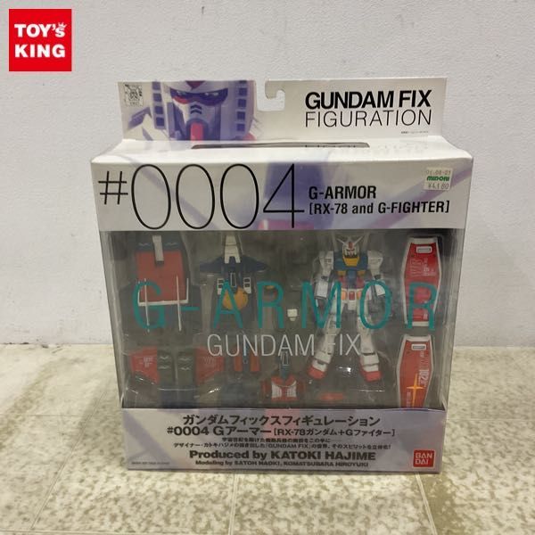 1円〜 未開封 GUNDAM FIX FIGURATION/GFF #0004 機動戦士ガンダム Gアーマー RX-78ガンダム＋Gファイター_画像1