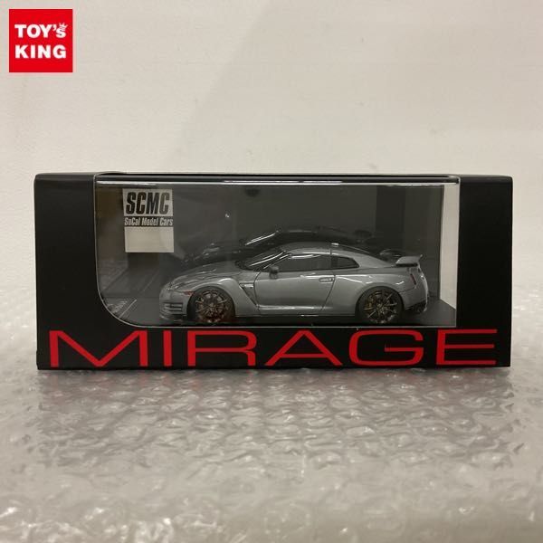 1円〜 HPI MIRAGE 1/43 2012 ニッサン GT-R Premium R35 ガンメタリック_画像1