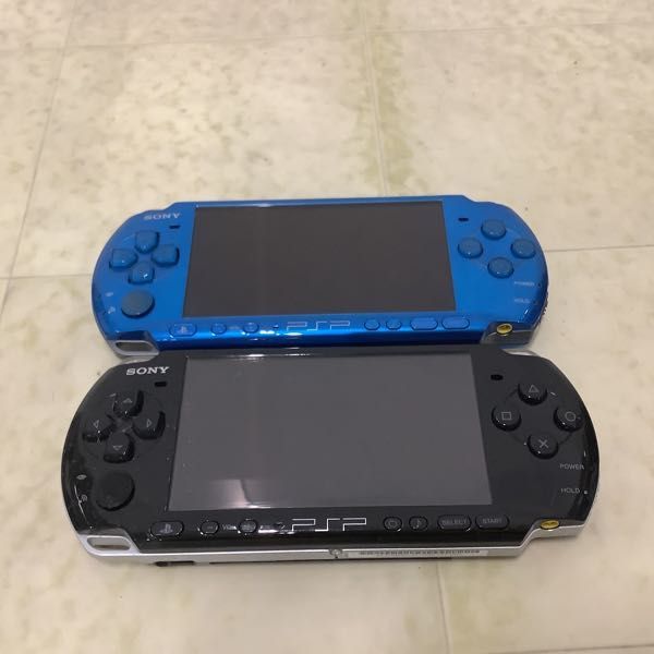 1円〜 動作確認済 初期化済 欠品 箱無 PSP 3000 本体 バイブラント・ブルー 、パール・ホワイト 他_画像5