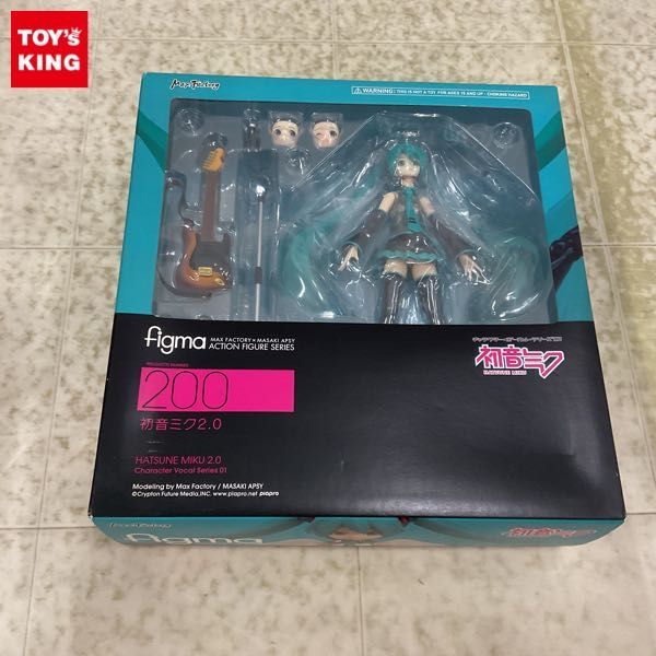 1円〜 未開封 figma 200 初音ミク2.0_画像1