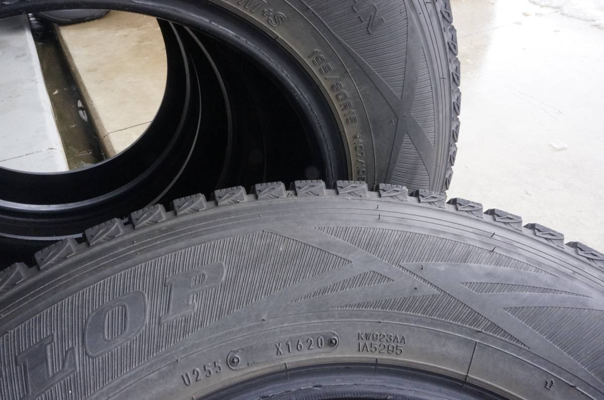 13・２０年製DLスタッドレス★195/80R15 107/105L LT★中古4本★ハイエース・キャラバン等_画像8