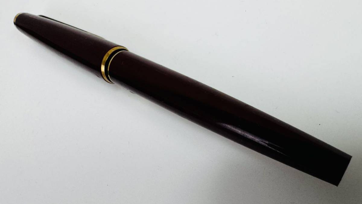  Ψ Montblanc / モンブラン 万年筆 585 ペン先刻印 K14 320EF インク (ロイヤルブルー)7本付/254748/ 1220-58_画像8