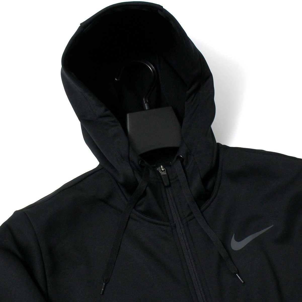 新品 秋冬 NIKE ナイキ Therma-FIT 裏起毛 ジップアップ パーカー 2XL 黒 ジャケット フリース フルジップ フーディー メンズ ◆SZ1397C_画像5