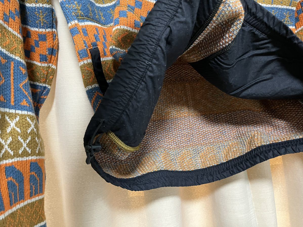 THE NORTH FACE セーター ヘリテージオレンジ マラードブルー M THE NORTH FACE セーター ヘリテージオレンジ マラードブルー M