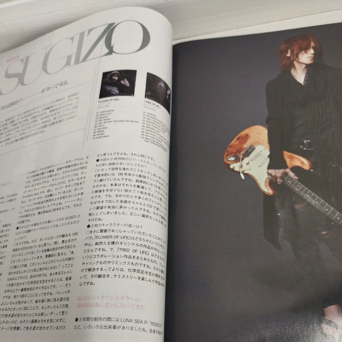 Guitar magazine2012.1 エリック・クラプトン スティーヴ・ウィンウッドとの深い絆/メイド・イン・ジャパンの肖像VOL.3 フジゲンの画像4
