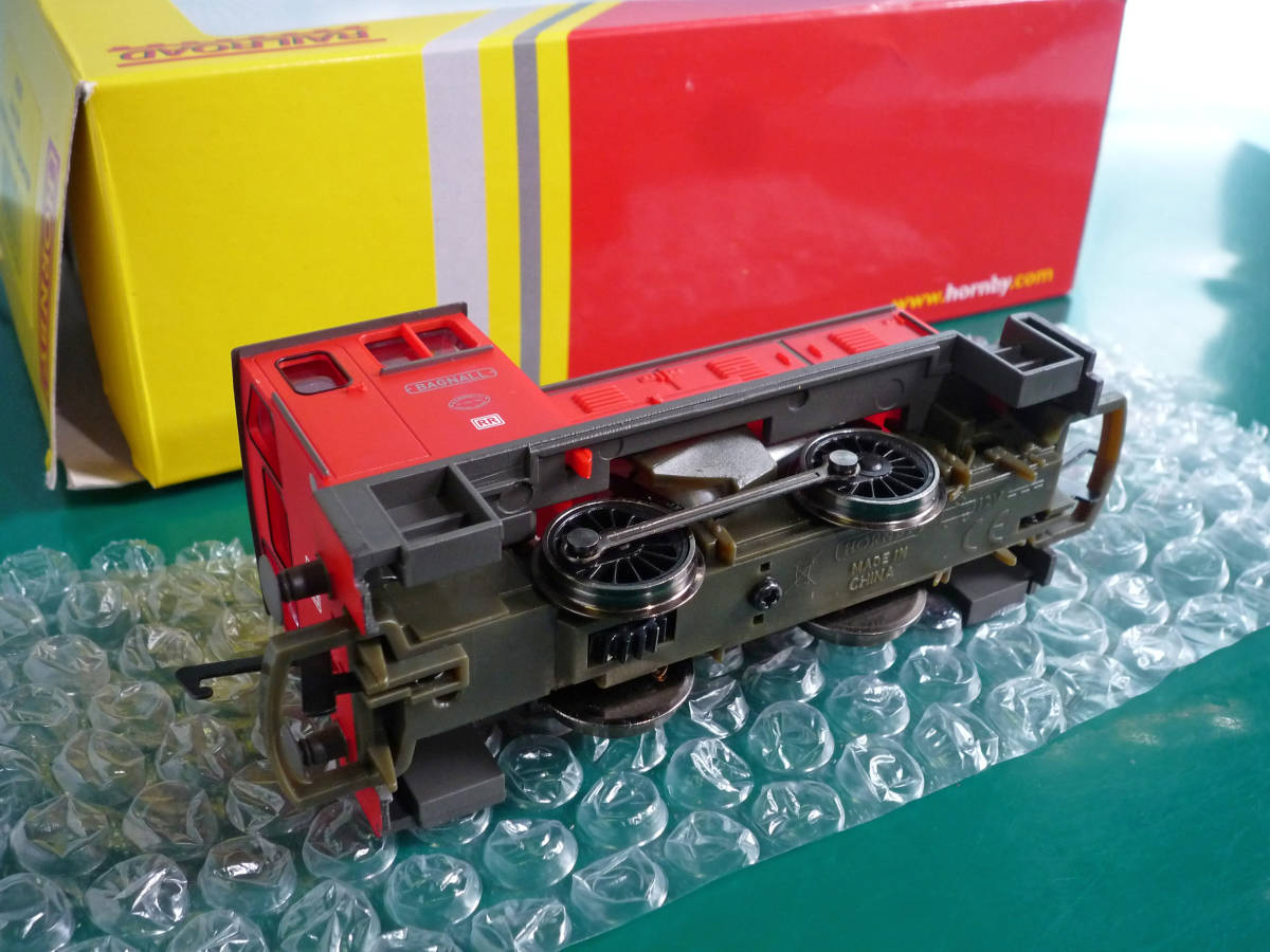 # HO gauge [BAGNALL DIESEL SHUNTER 0-4-0 DH ( power car ) diesel go in . locomotive R3283]HORNBY made 