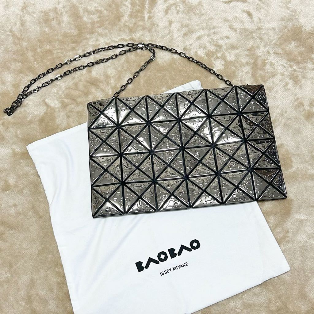 希少 BAOBAO ISSEY MIYAKEショルダーバッグ プラチナム 雫 水滴 希少 BAOBAO ISSEY MIYAKEショルダーバッグ プラチナム 雫 水滴