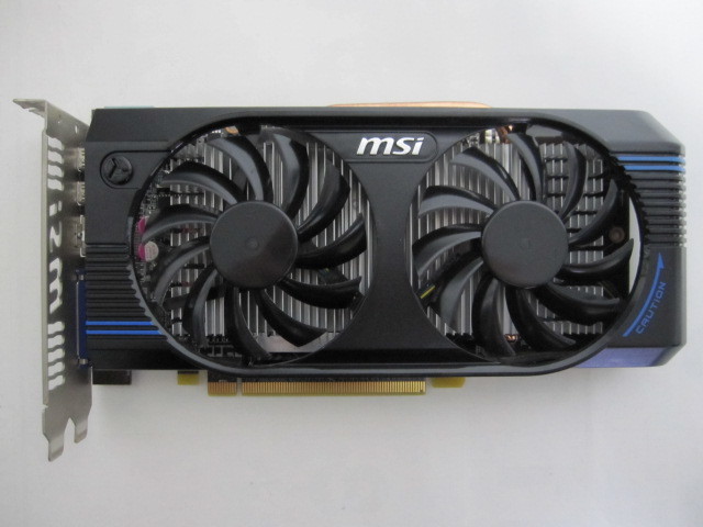 MSI グラフィックボード　RADEON HD R7770-2PMD1GD5 　1GB 動作品_画像1