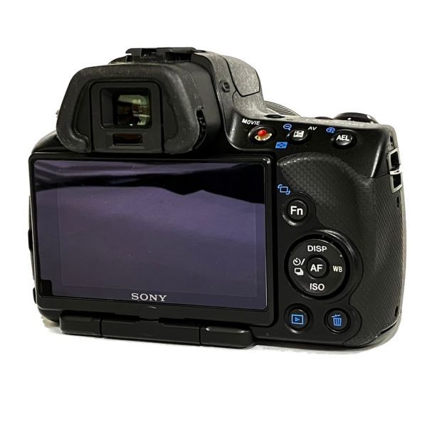 BAM536H SONY ソニー a55 デジタル一眼レフカメラ SLT-A55V/レンズ SAL1855/TAMRON ASPHERICAL LD XR DiⅡ ブラック系_画像2