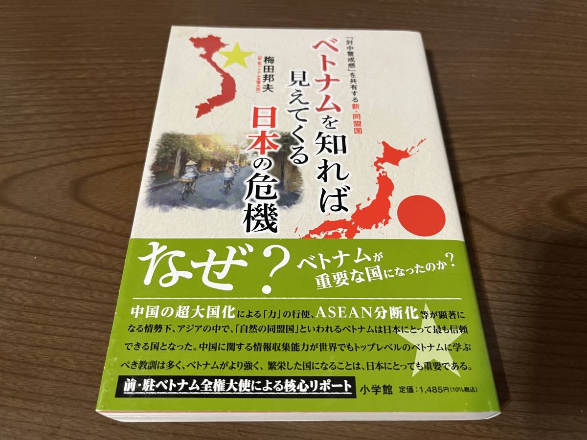 梅田邦夫『ベトナムを知れば見えてくる日本の危機』(本) 「対中警戒感」を共有する新・同盟国_画像1