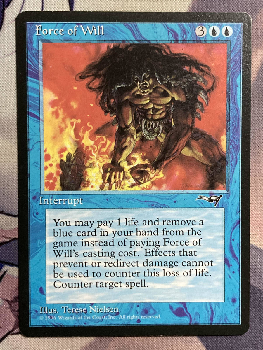 MTG　《意志の力/Force of Will》　ALL　英語_画像1