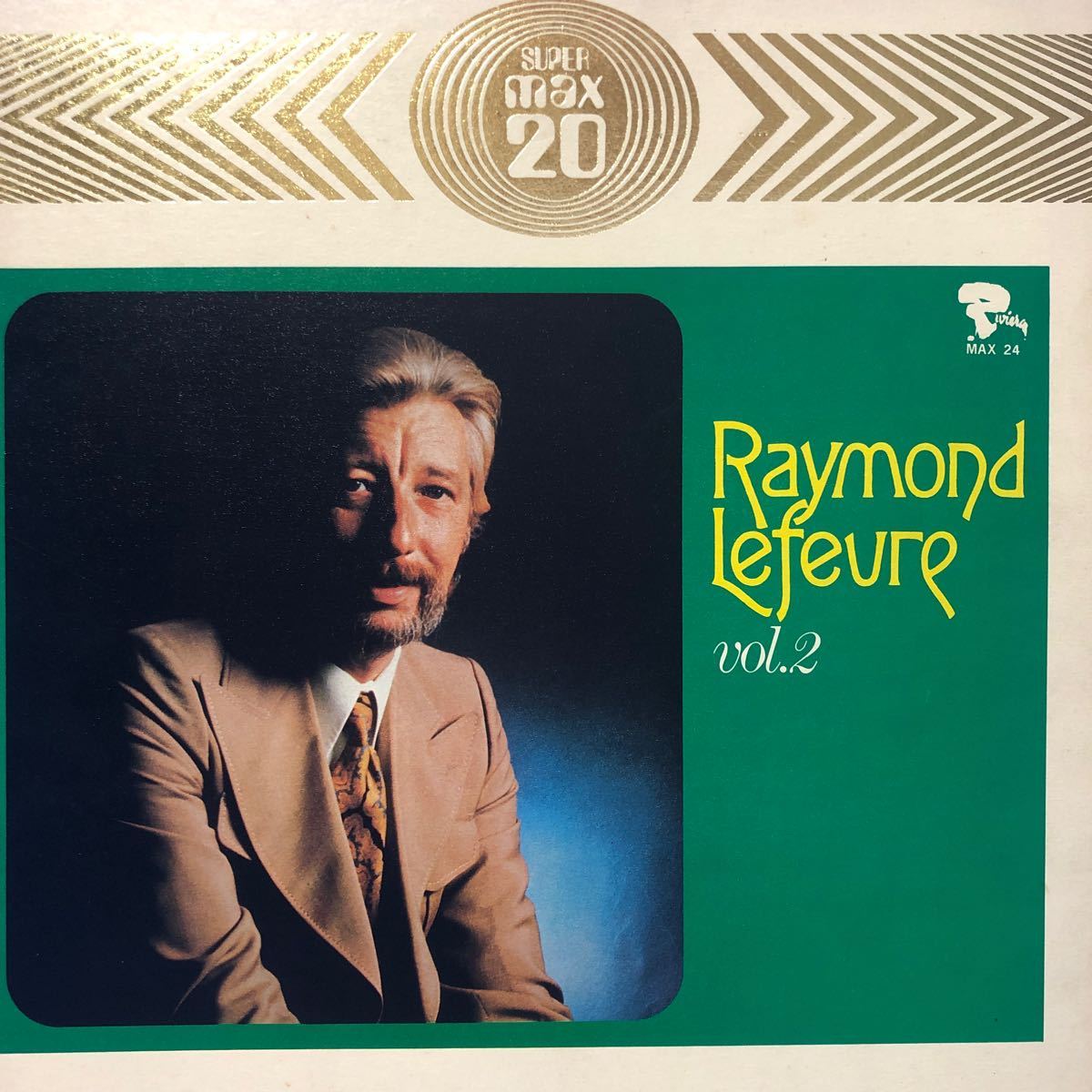 b LP Raymond Lefevre レーモン・ルフェーヴル max20 第2集 見開きジャケライナー レコード 5点以上落札で送料無料_画像1