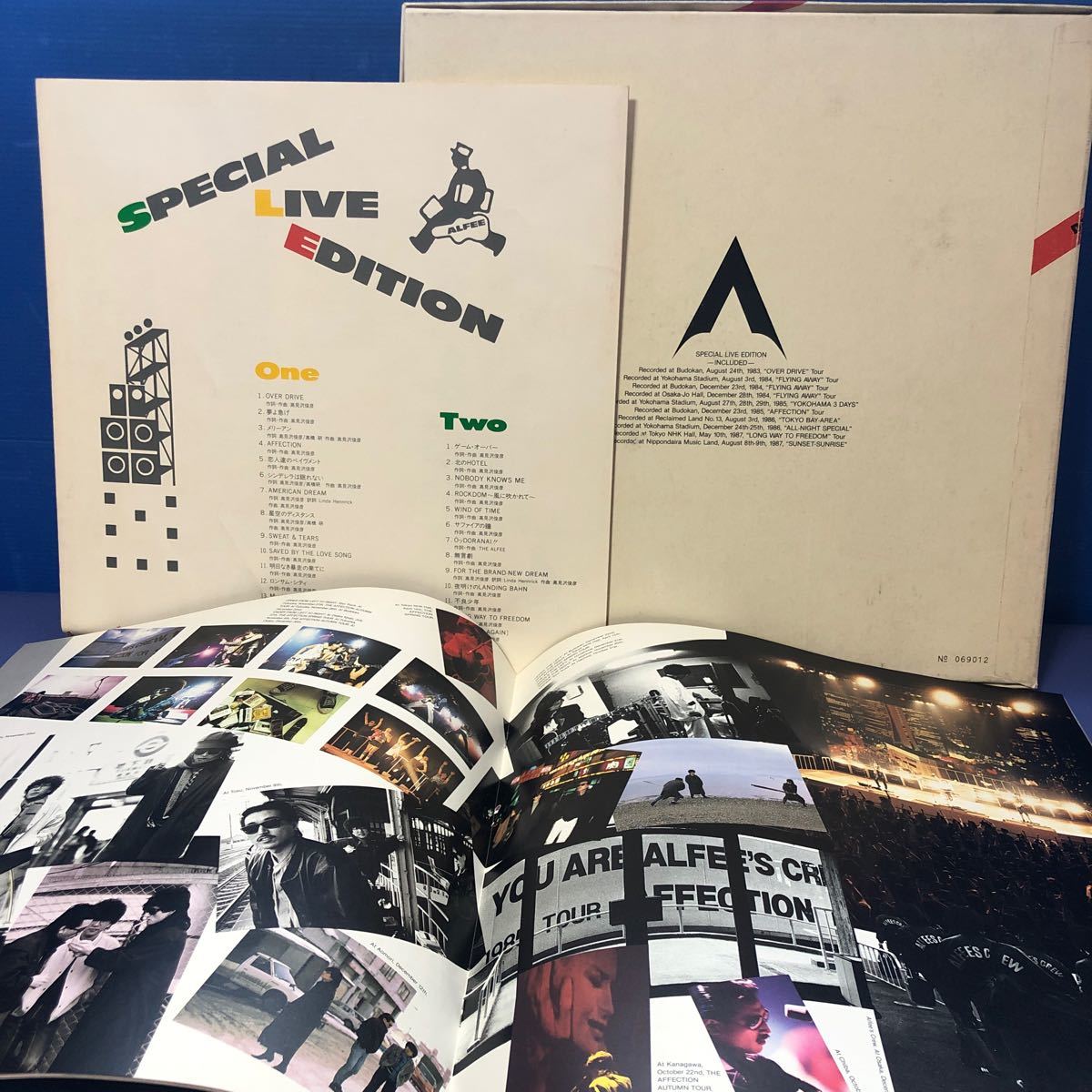b 2CD 二枚組 BOXセット THE ALFEE アルフィー ONE NIGHT DREAMS 1983-1987 LP レコード 5点以上落札で送料無料_画像5