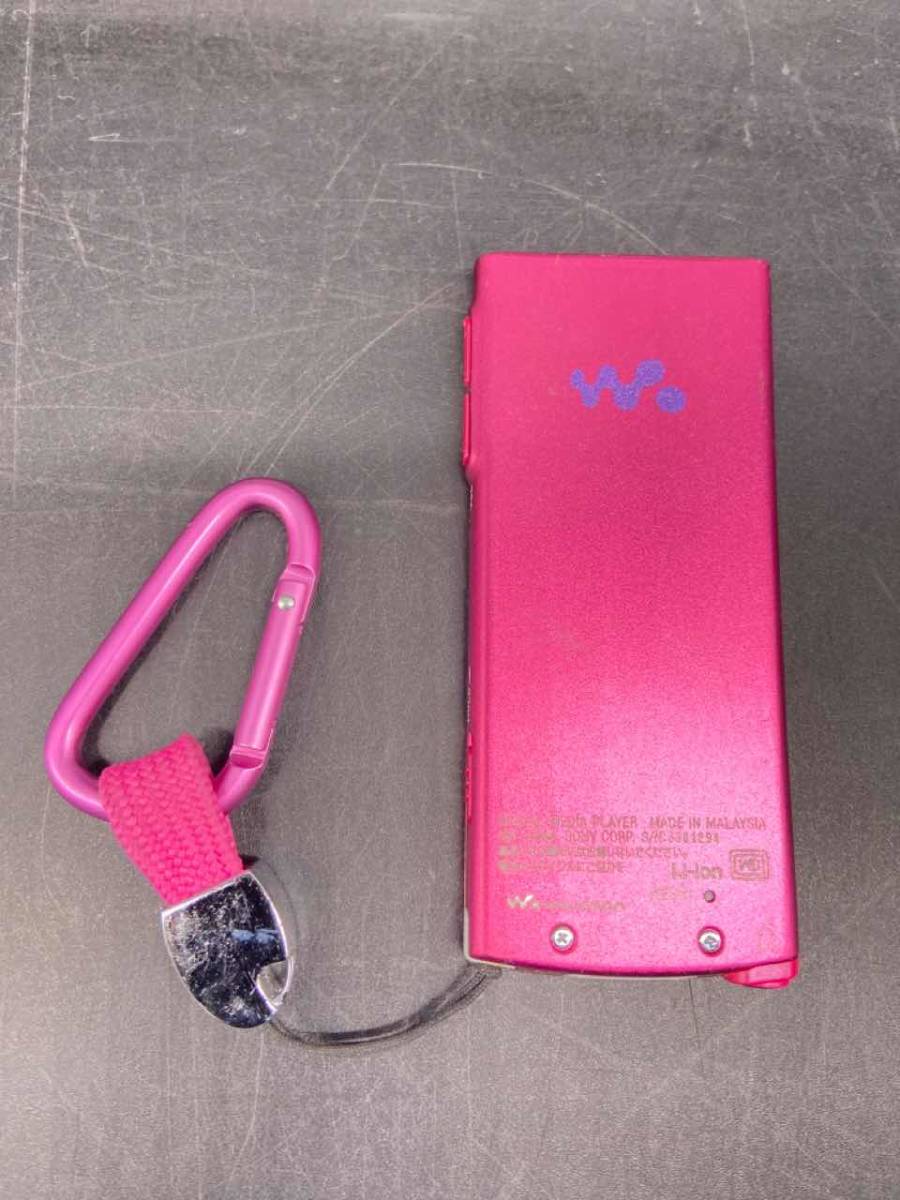 A69［中古品］SONY WALKMAN ウォークマン　NW-S644 アクティブスピーカー　SRS-NWGT014S ピンク　動作品_画像5