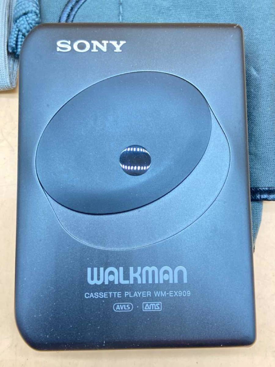 A96［動作未確認品］SONY WALKMAN カセットプレイヤー　2点まとめて　WM-EX600/WM-EX909_画像3