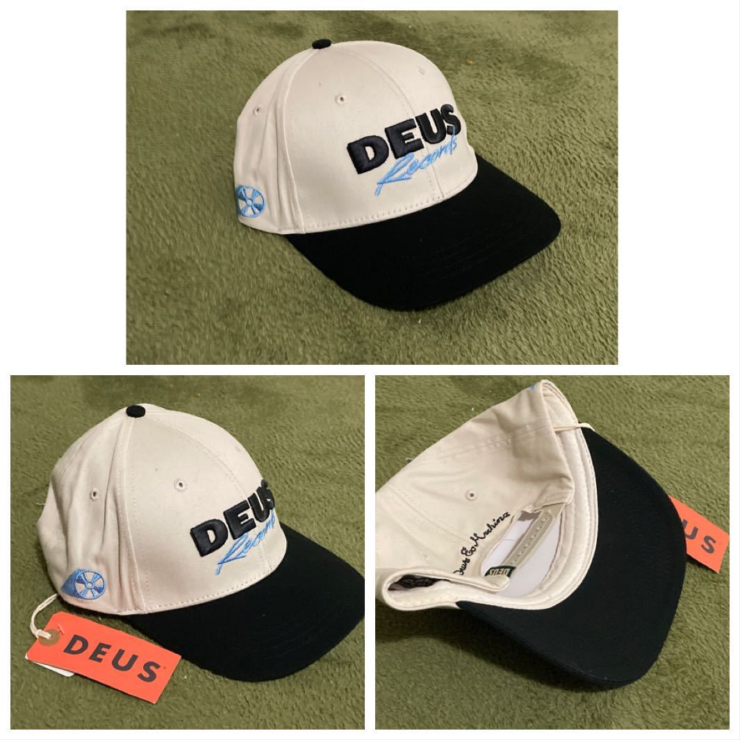 レア/未使用タグ付き【デウスエクスマキナ】エンブレム ロゴ サンバイザー ゴルフ デウスエクスマキナ DEUS 2024 福袋 Sサイズ 3個購入のうち被り品など