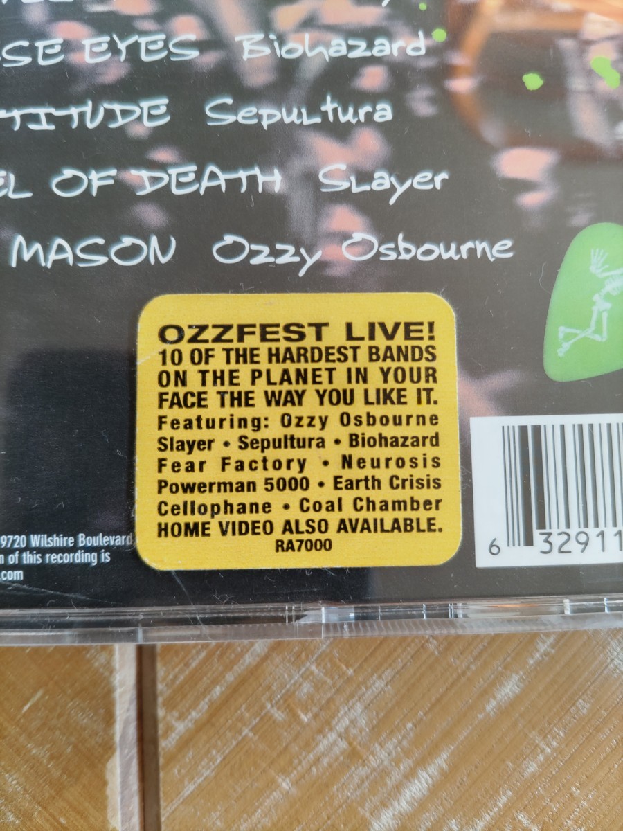 OZZY OSBOURNE　オジー・オズボーン　the OZZ fest　CD「OZZ-FEST LIVE」_画像4
