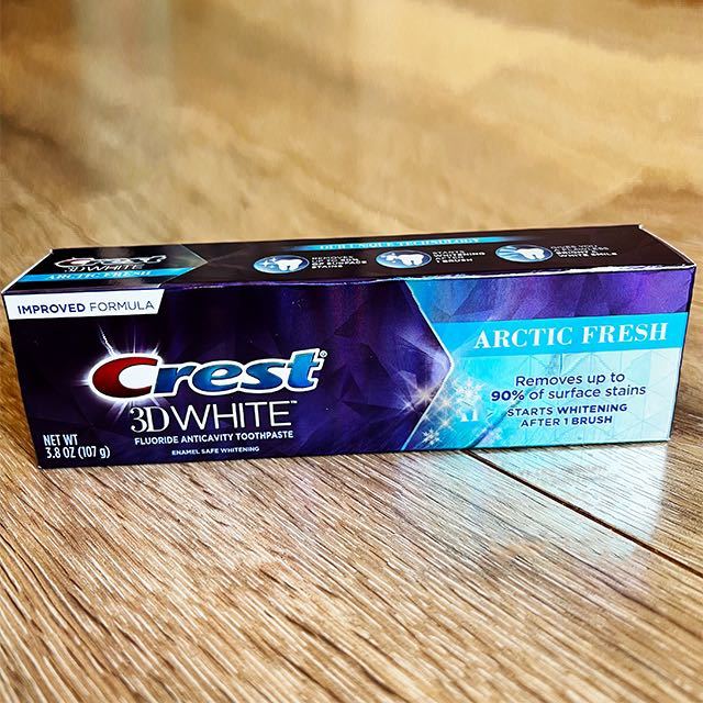 [2024 year newest version ] whitening tooth paste * Arctic fresh 107g*crest failure not doing whitening * strongest tooth paste *