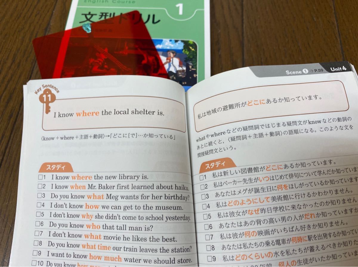 最新☆ニューホライズン参考　英語の学習プリント　2年と3年　オマケ付き_画像5