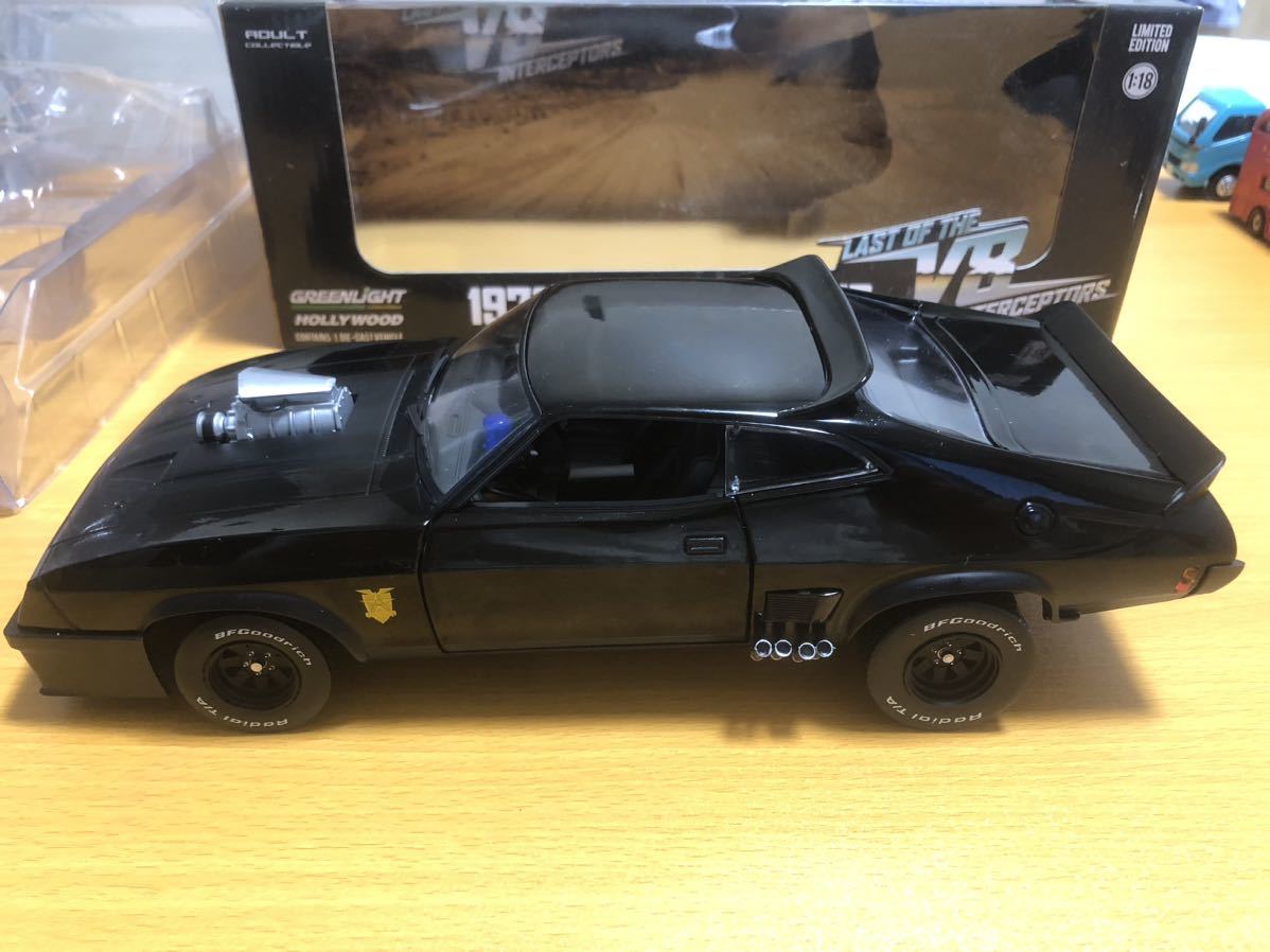 グリーンライト MAD MAX 1/18 1973 フォードファルコンXB Last of the V8 Interceptors マッドマックス インターセプター _画像7