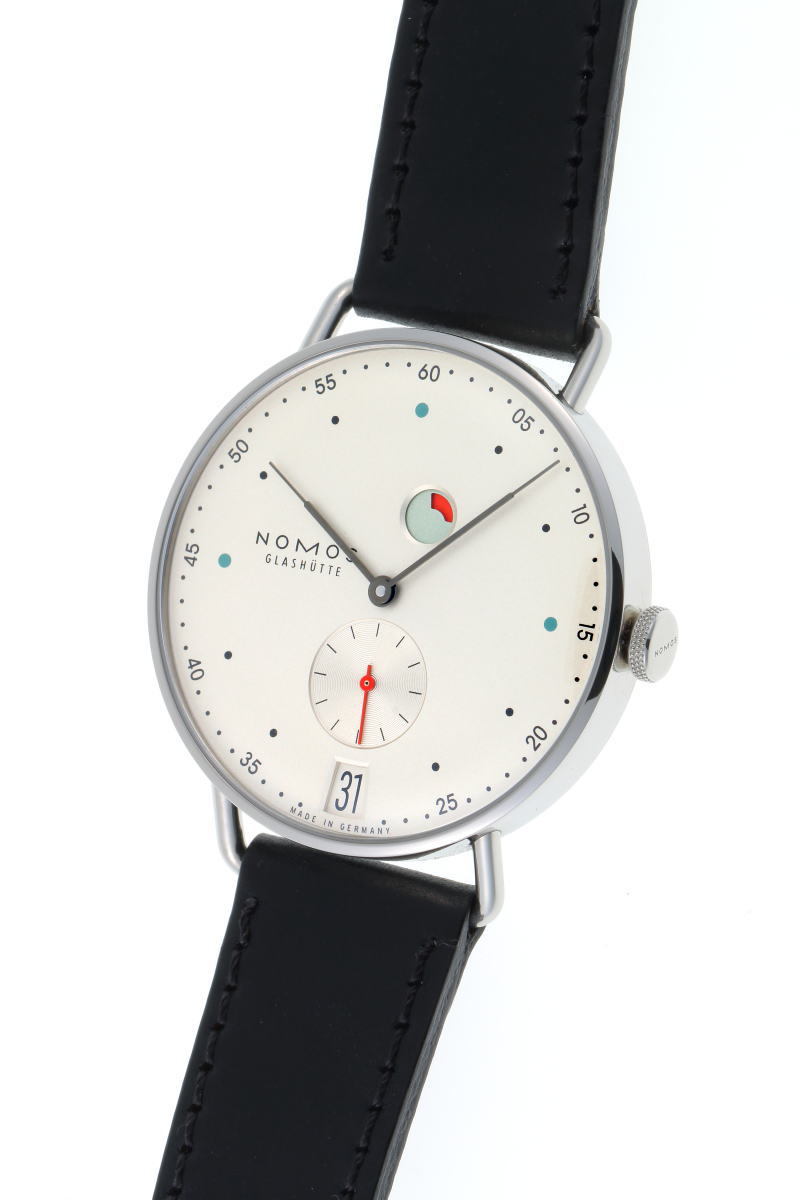 NOMOS Nomos me Toro Date резерв мощности ручной завод Cal.DUW4401 MT1D4W2 SS мужской часы 2310278